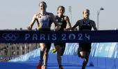 Olympics PIX: Germany win triathlon mixed relay gold