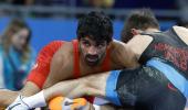 Olympics: Wrestler Aman loses, to fight for bronze