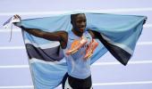 PIX: Botswana's Tebogo wins men's 200 metres gold