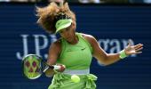 PIX: Naomi Osaka thrills with frills at US Open