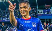 Defying age: Chhetri breaks ISL records