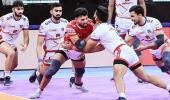 PKL: League leaders UP Yoddhas trounce Gujarat Giants