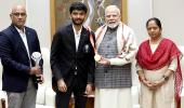 Modi Meets Chess Champ Gukesh