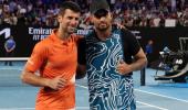 Bromance on court- Djokovic and Kyrgios