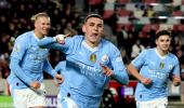 EPL: Foden's hat-trick secures win vs Brentford