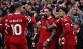 Soccer PIX: Liverpool return to the top; City win