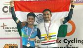 India add more gold and silver at Asian Track Cycling