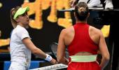 No handshakes as Sabalenka downs Ukraine's Tsurenko