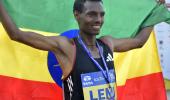 Ethiopian runners reign supreme at Mumbai Marathon