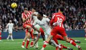 Real recover to beat Almeria; Bayern stunned