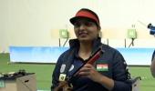 Anuradha Devi wins silver on ISSF World Cup debut