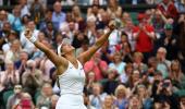 Wimbledon PIX: Pegula cruises past Krueger