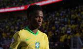 Vinicius apologises after Brazil's Copa America exit