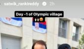 Who Satwik Met at Olympic Village!