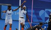 PIX: India beat NZ with late goal in men's hockey