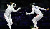 Fencing: Queen Kong breaks French hearts to win gold