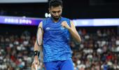 Debutant Prannoy off to good start in Paris Olympics