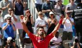 Olympics PIX: Djokovic eases past error-prone Nadal