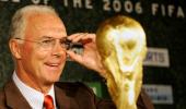 German legend Beckenbauer honoured at Euro opening