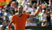 Nadal says 'not ready to play at the highest level'