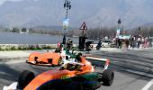 Dal Lake roars! F4 racing debuts in Srinagar