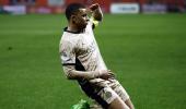 Mbappe 'tricks' PSG to big win; Barca down Atletico