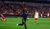 Champions League: Vinicius brace gives Real advantage