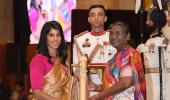 Squash star Joshna Chinappa conferred with Padma Shri