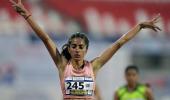 Deeksha sets new Indian record at LA athletics meet