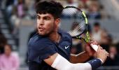 French Open Pix: Alcaraz, Tsitsipas, Jabeur advance