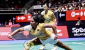 Treesa-Gayatri shine; Sindhu loses again to Marin