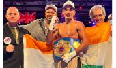 Boxer Jangra creates history with WBF World title!