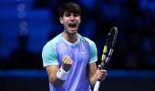 ATP Finals: Ailing Alcaraz outclasses Rublev