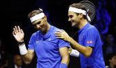 Federer's emotional tribute to retiring Nadal