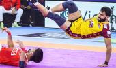 PKL: Gujarat Giants edge past Telugu Titans