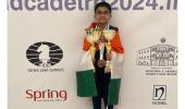 Divith Reddy is Under-8 World Cadets Champion