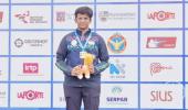 Double delight for shooter Parth Mane in Peru