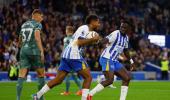 EPL PIX: Brighton stun Spurs; Chelsea, United held