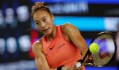 Zheng storms into Pacific Final; Shelton upsets Rublev