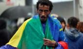 Ethiopian scripts new half marathon world record