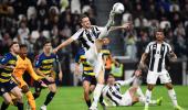 Soccer PICS: Juventus drop points; Musiala tricks