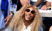 Serena Williams returns to US Open - as a fan