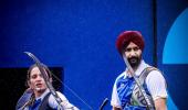 Archers Harvinder-Pooja advance to mixed team quarters