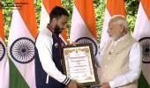 SEE: PM Modi honours Paralympic medallists