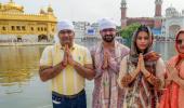 Olympic medalist Bhaker finds peace at Golden Temple