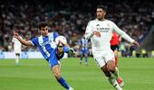 La Liga: Real Madrid survive late scare