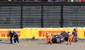 Chaos at Suzuka! Fires, crashes, and ...