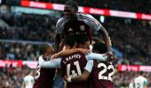 EPL PIX: City score late win; Villa crush Newcastle
