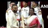Sreejesh conferred with Padma Bhushan