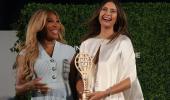 Sharapova Joins Hall of Fame - Serena Steals Show